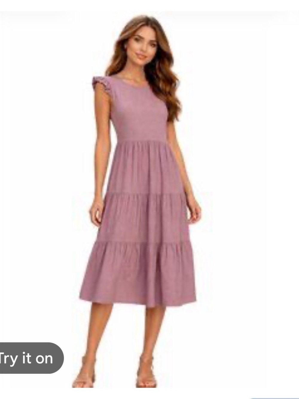 Nation LTD NWT MIDI dress, Medium. Tiered mixed cotton dress NWT MED.